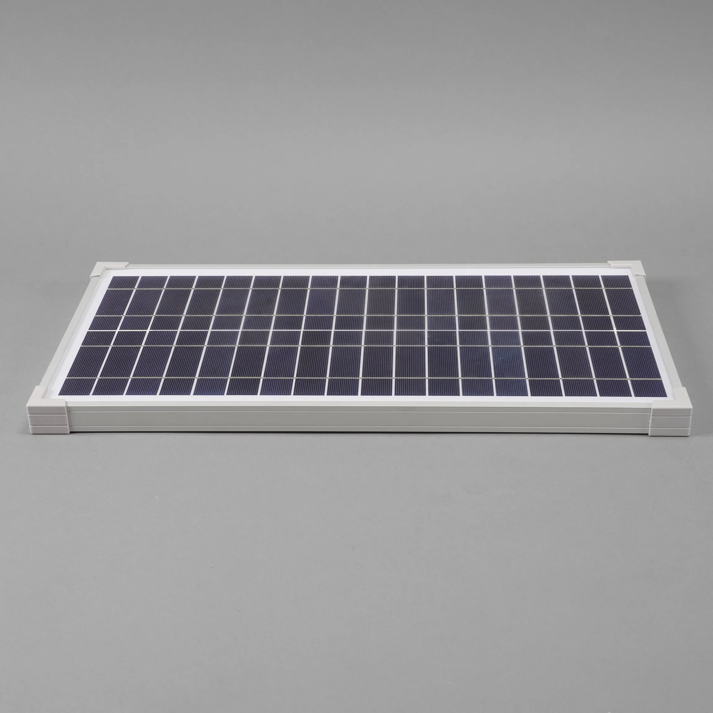 Solarmodul 15 Wp / 18 V mit Stecker 2-polig klein