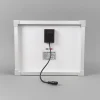 Solarmodul 12 Wp / 12 V mit Stecker 2-polig klein - neues Modell
