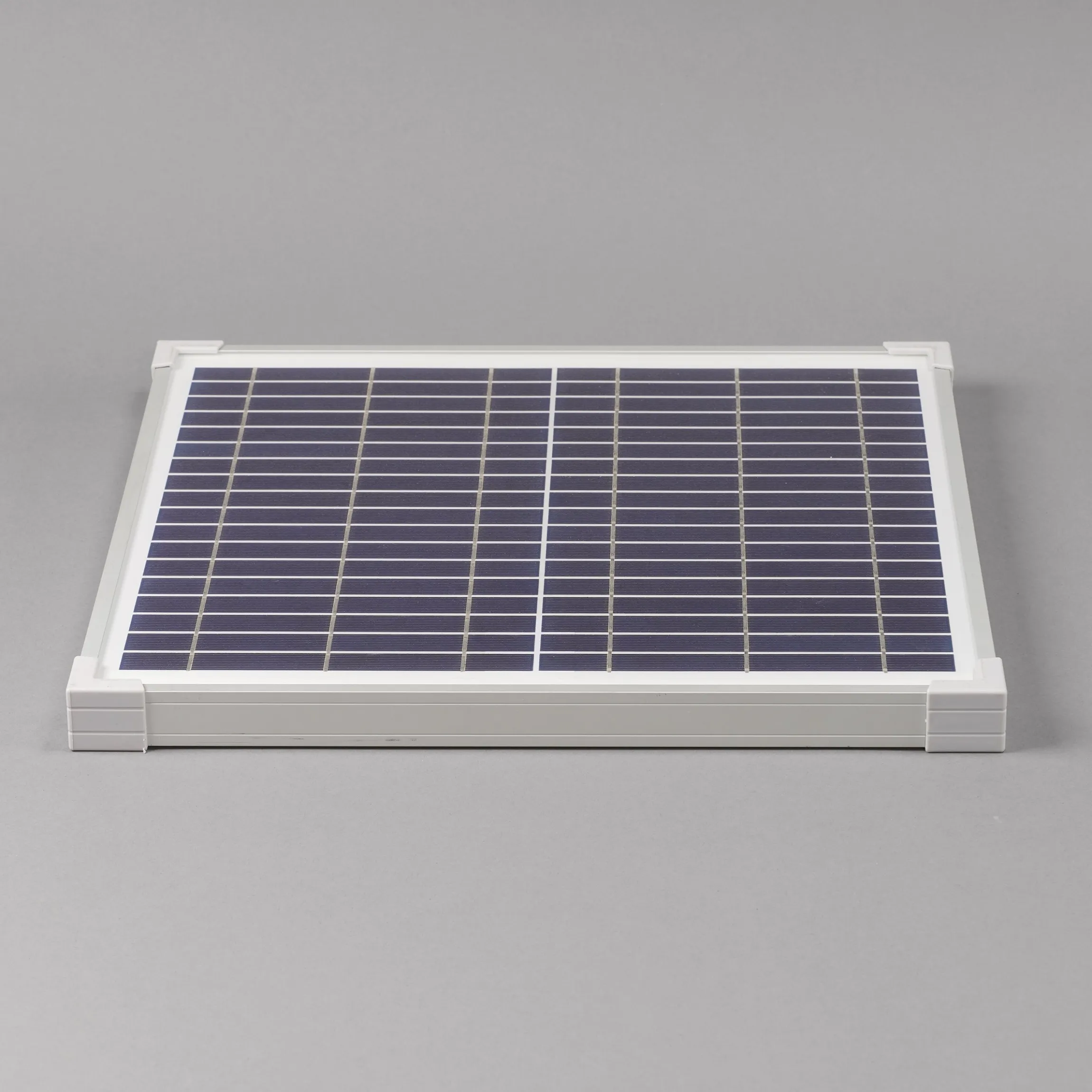 Solarmodul 15 Wp / 18 V mit Stecker 2-polig klein - neues Modell