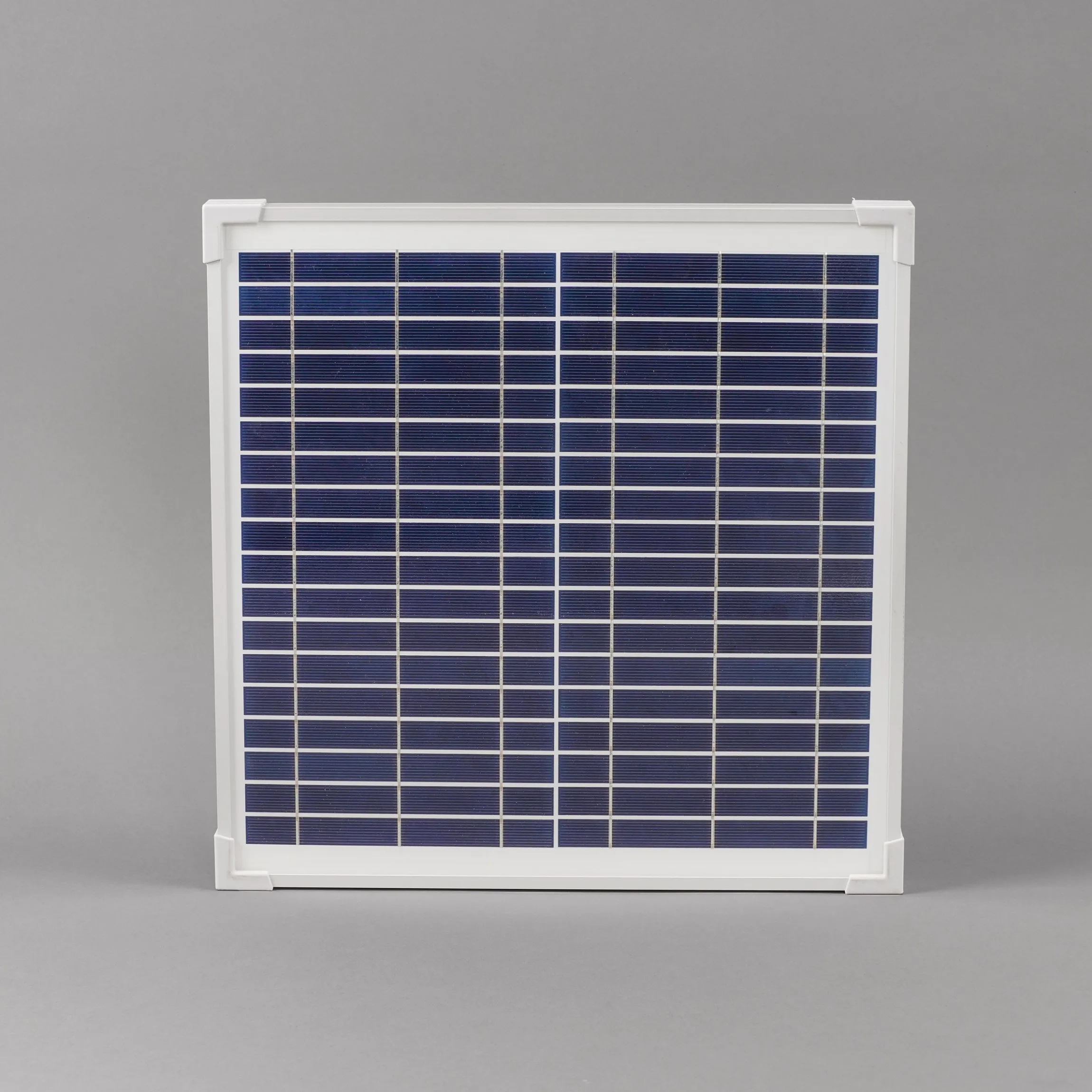 Solarmodul 15 Wp / 18 V mit Stecker 2-polig klein - neues Modell