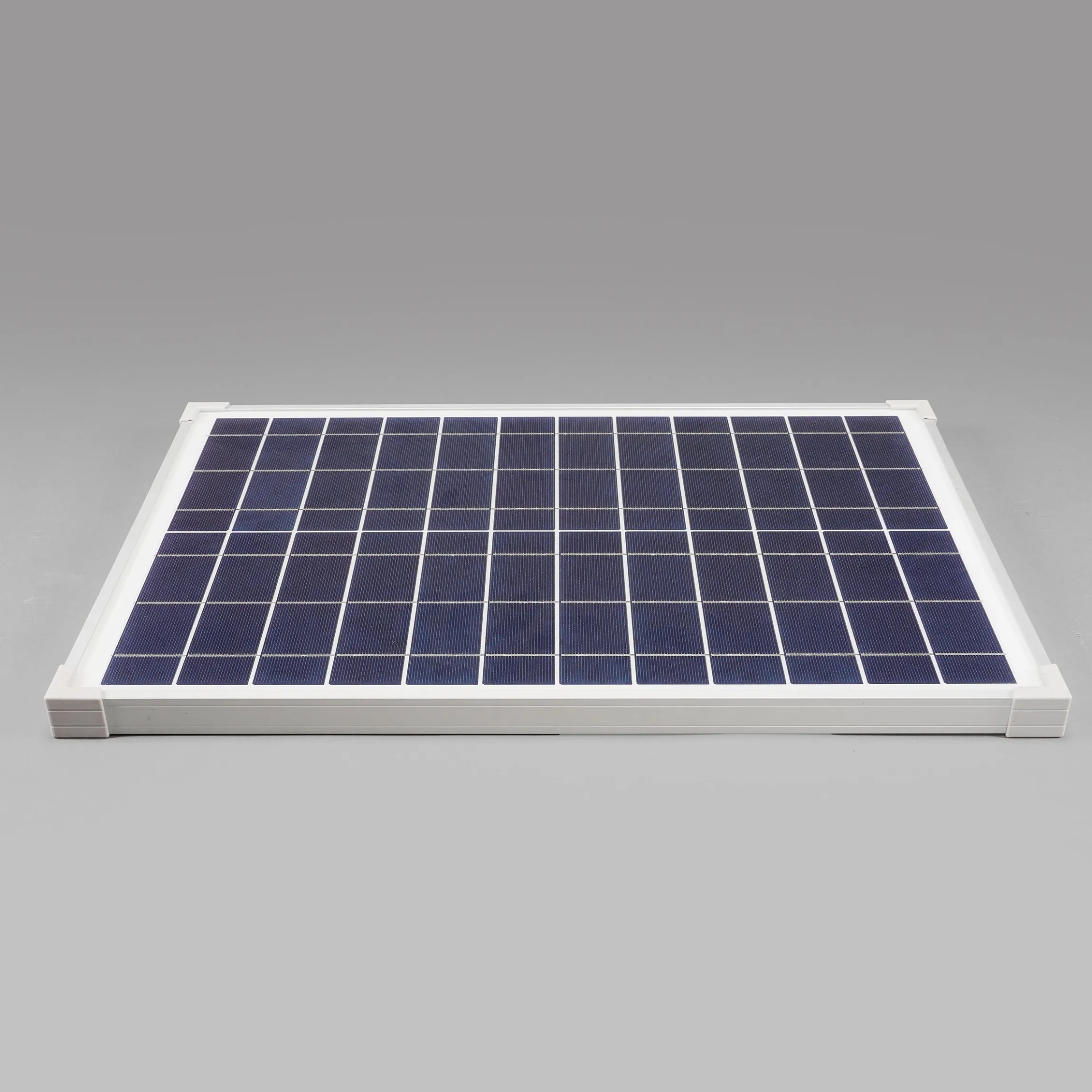 Solarmodul 25 Wp / 12 V mit Stecker 2-polig klein - neues Modell