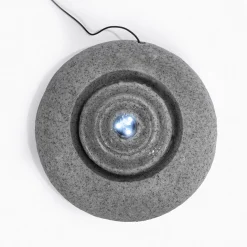 Solar Rundwasserquelle mit LED Licht
