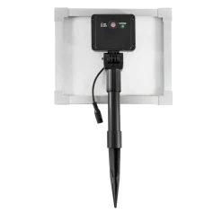 Solar Rundwasserquelle mit LED Licht