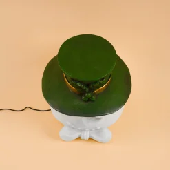 Solar Schneemann Toni mit Hut