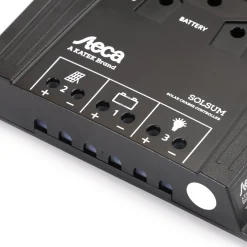 Solars Inselanlage 37 Wp mit 12V/ 12 Ah Akku und Leuchte
