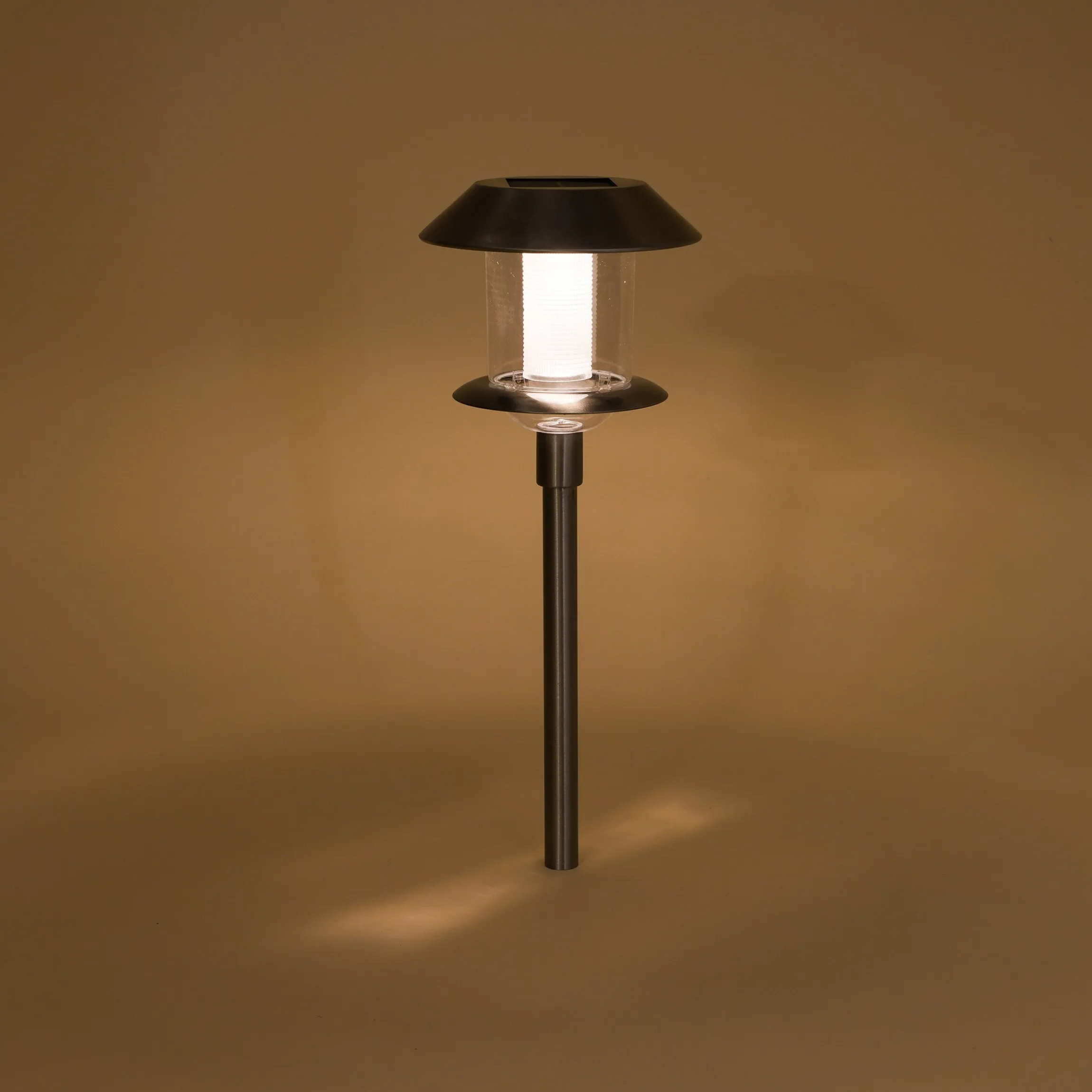 Solar Stableuchte Swing 38 cm DuoColor Edelstahl