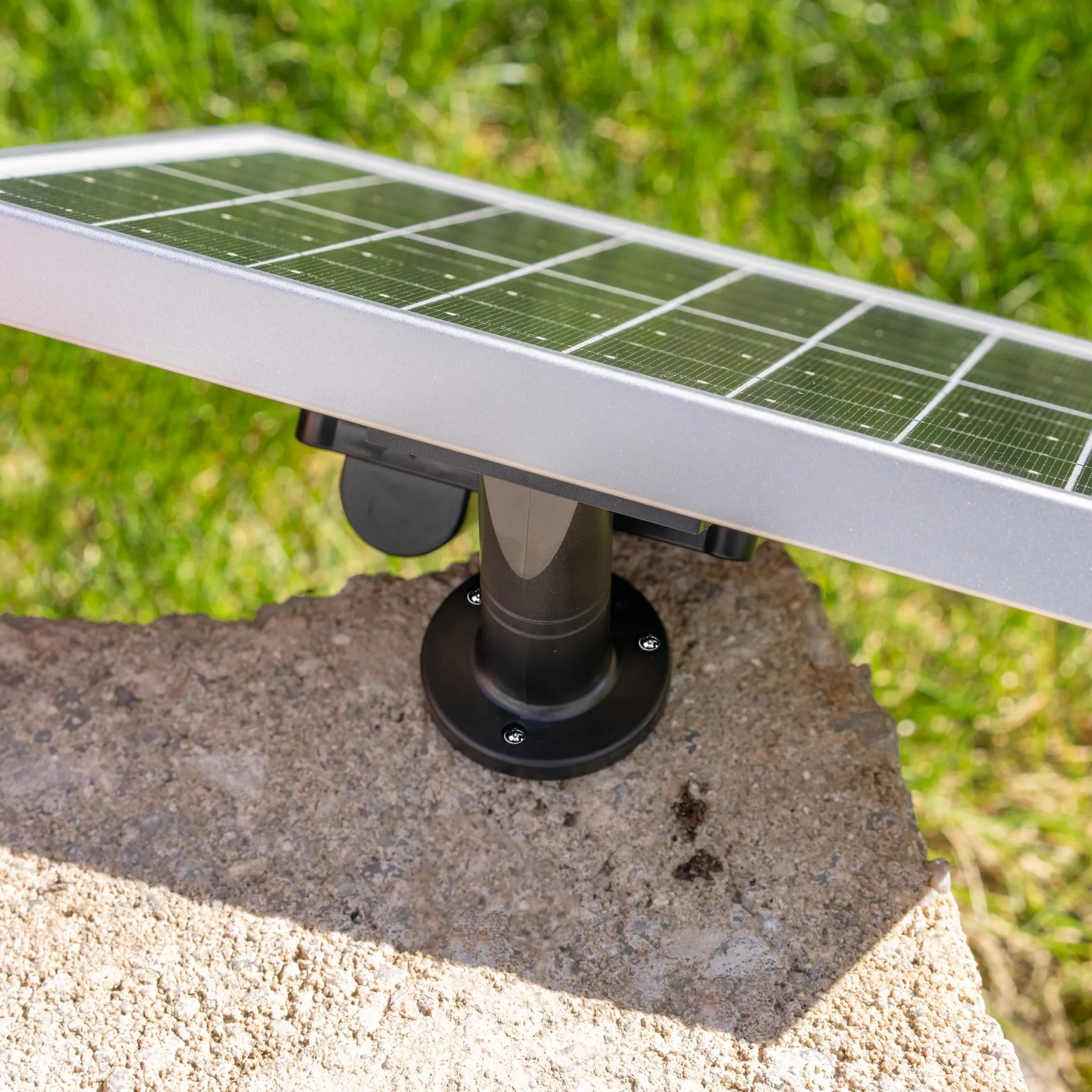 Solar Standbrunnen 93 cm mit dreifach Wasserspiel