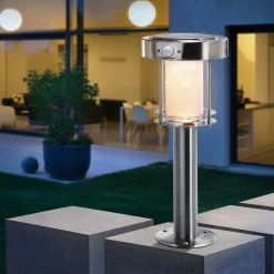 Solar Standleuchte Ancona 42 DuoColor mit Bewegungssensor