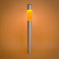 Solar Standleuchte Pole Light 70 bernsteinfarben