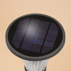 Solar Standleuchte Salerno 60 cm, schwarz