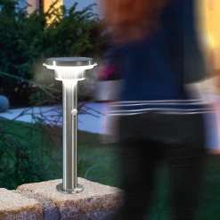 Solar Standleuchte Tini 45 mit Bewegungssensor