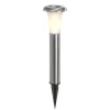 Solar Standleuchte Vesuv 38 cm duo color Edelstahl