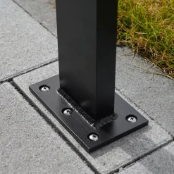 Solar Standleuchte Viola 100 cm mit LED-Glühbirne