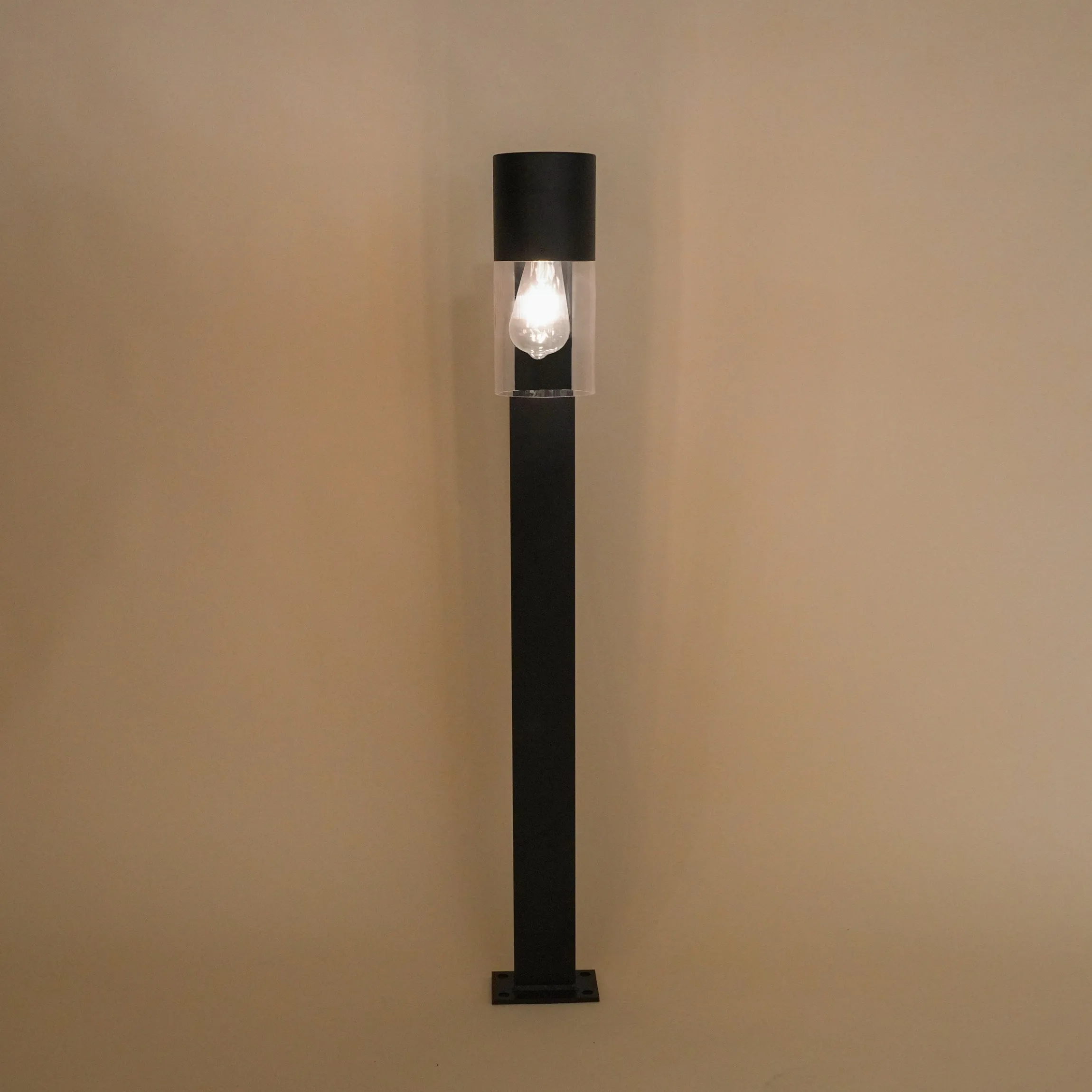 Solar Standleuchte Viola 100 cm mit LED-Glühbirne