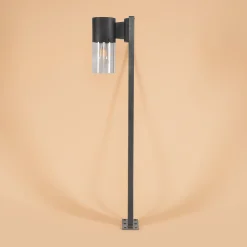 Solar Standleuchte Viola 100 cm mit LED-Glühbirne