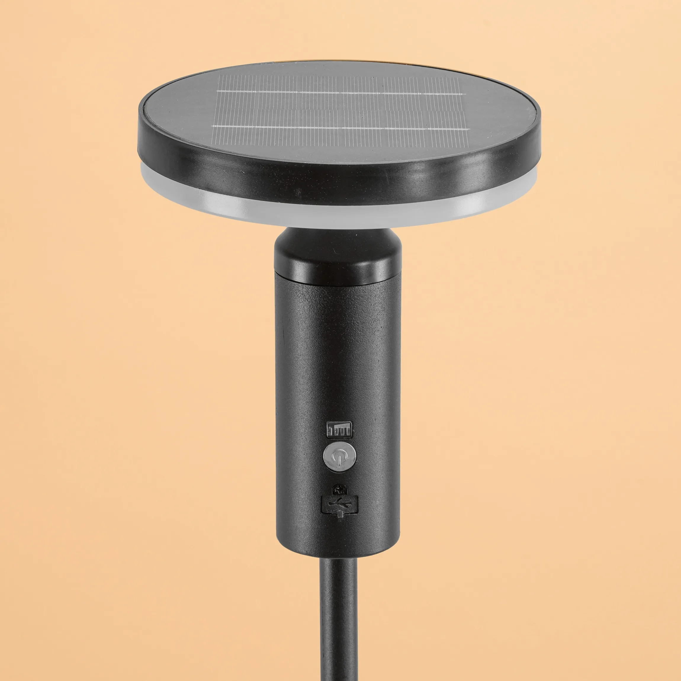 Solar Stand- und Leseleuchte Aliano 137 cm, dimmbar