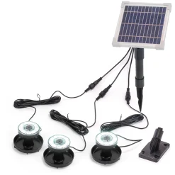 Solarstrahler Multispot Power mit 3 Strahlern, 96 lm kaltweiß