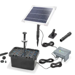 Solar Unterwasserfilter-Set 6/230 mit 4 Ah LiFePo4-Akkuspeicher