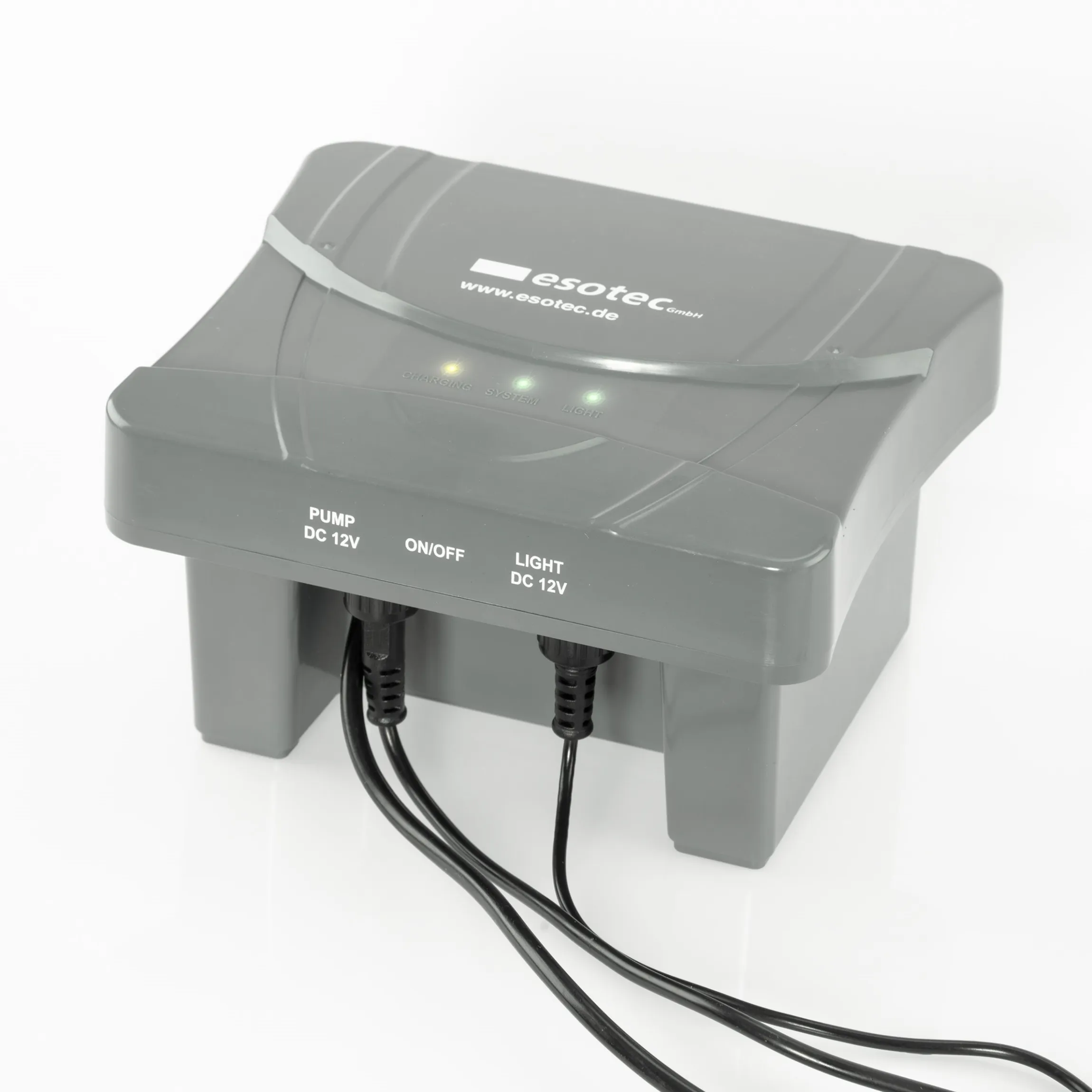 Solar Unterwasserfilter-Set 15/550 mit 4 Ah LiFePO4-Akkuspeicher
