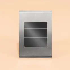 Solar Wandleuchte Shine aus Edelstahl