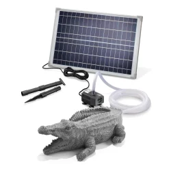 Solar Wasserspeier-Set Krokodil Klaus