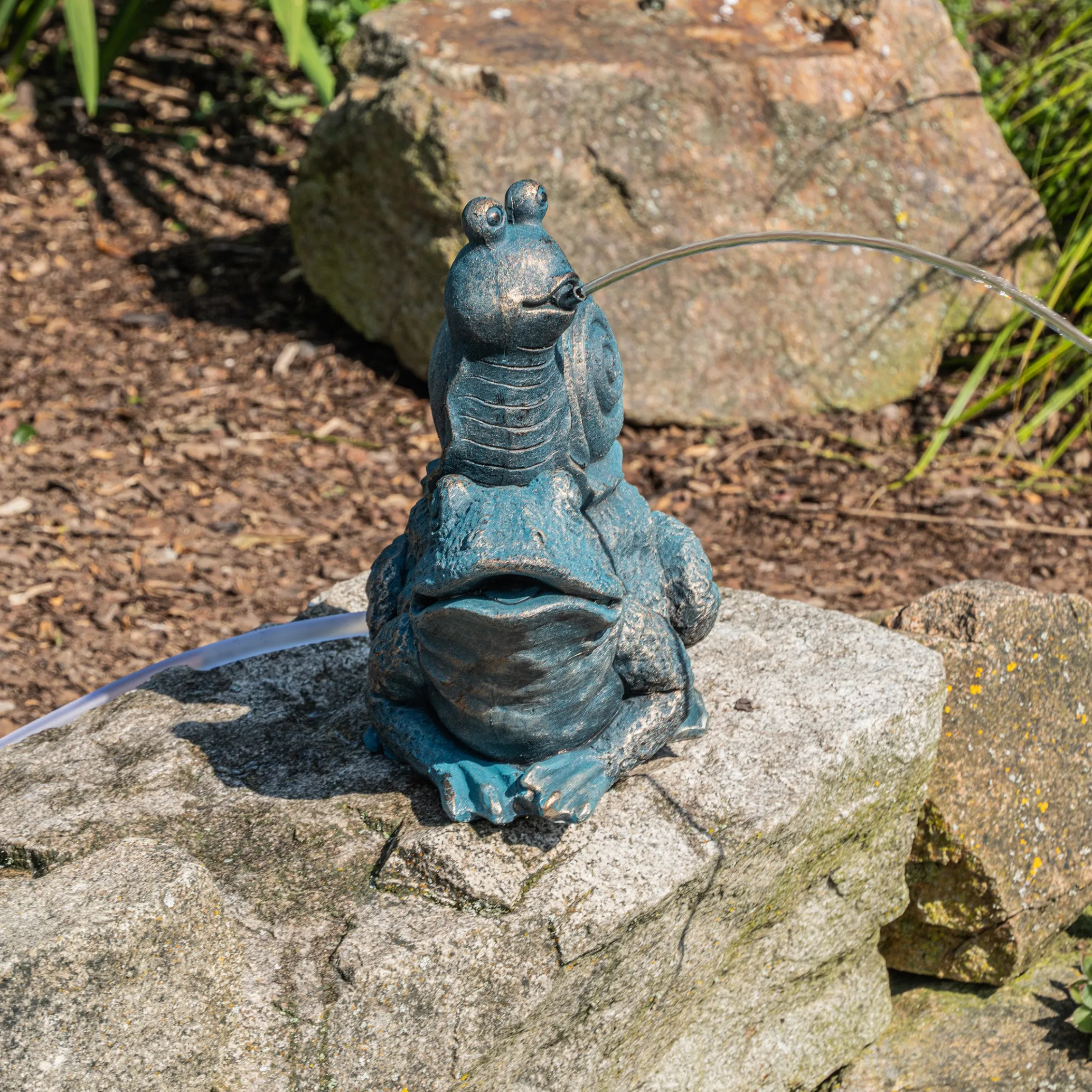 Solar Wasserspeier-Set Max und Moritz