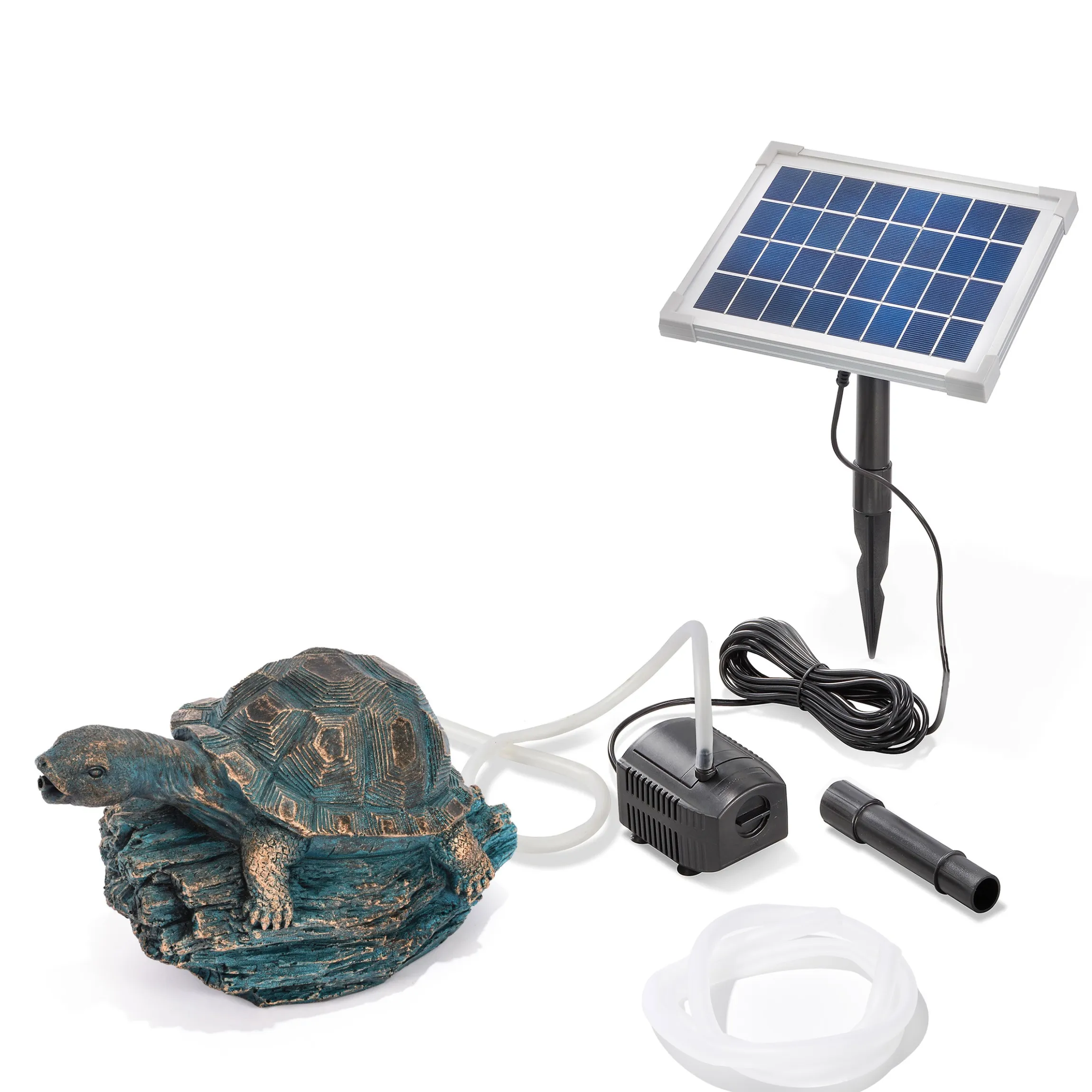 Solar Wasserspeier-Set Schildkröte Marlies