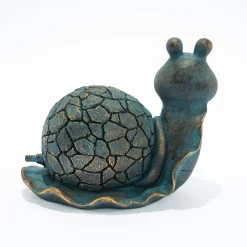 Solar Wasserspeier-Set Schnecke Emilius