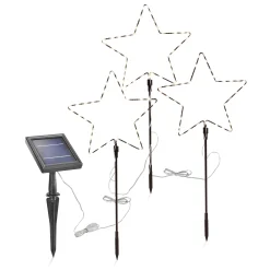 Solar Weihnachtsdeko Sternenzauber im 3er-Set
