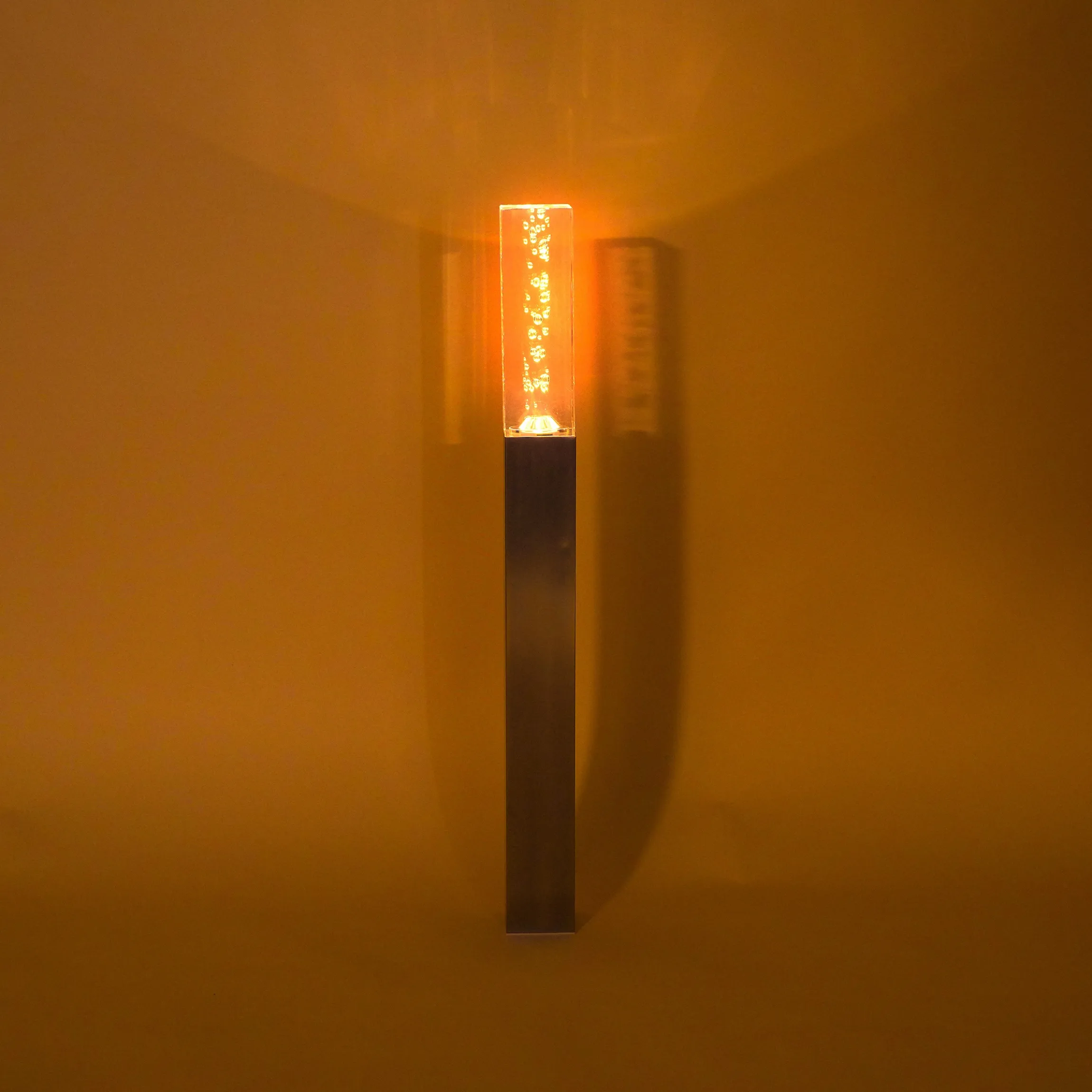 Standleuchte Bubble Tower 63 cm bernsteinfarben