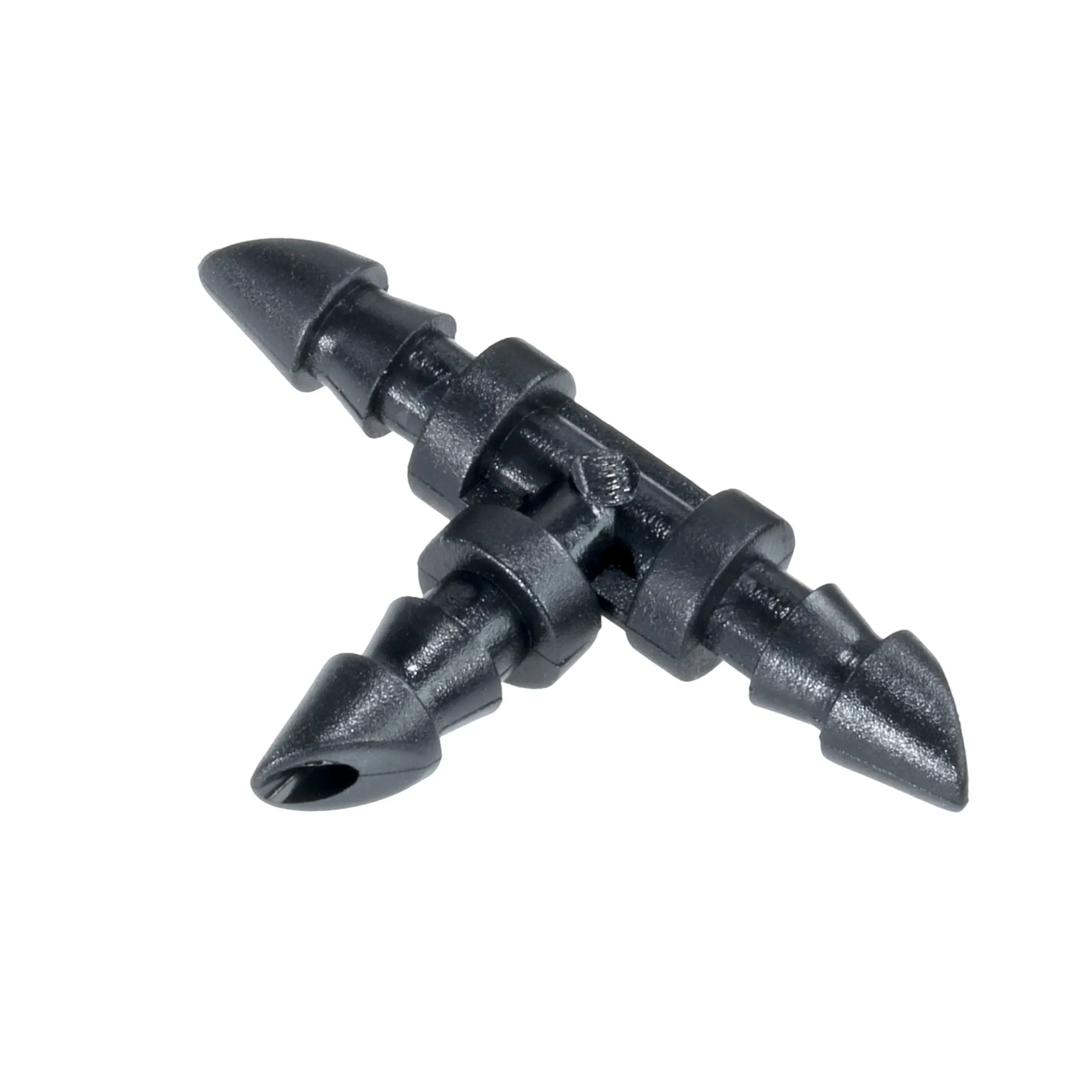 T-Stück schwarz für 4,5 mm Druckschlauch