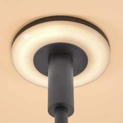 Vielseitige Solar Stehlampe Talino 140 cm, dimmbar
