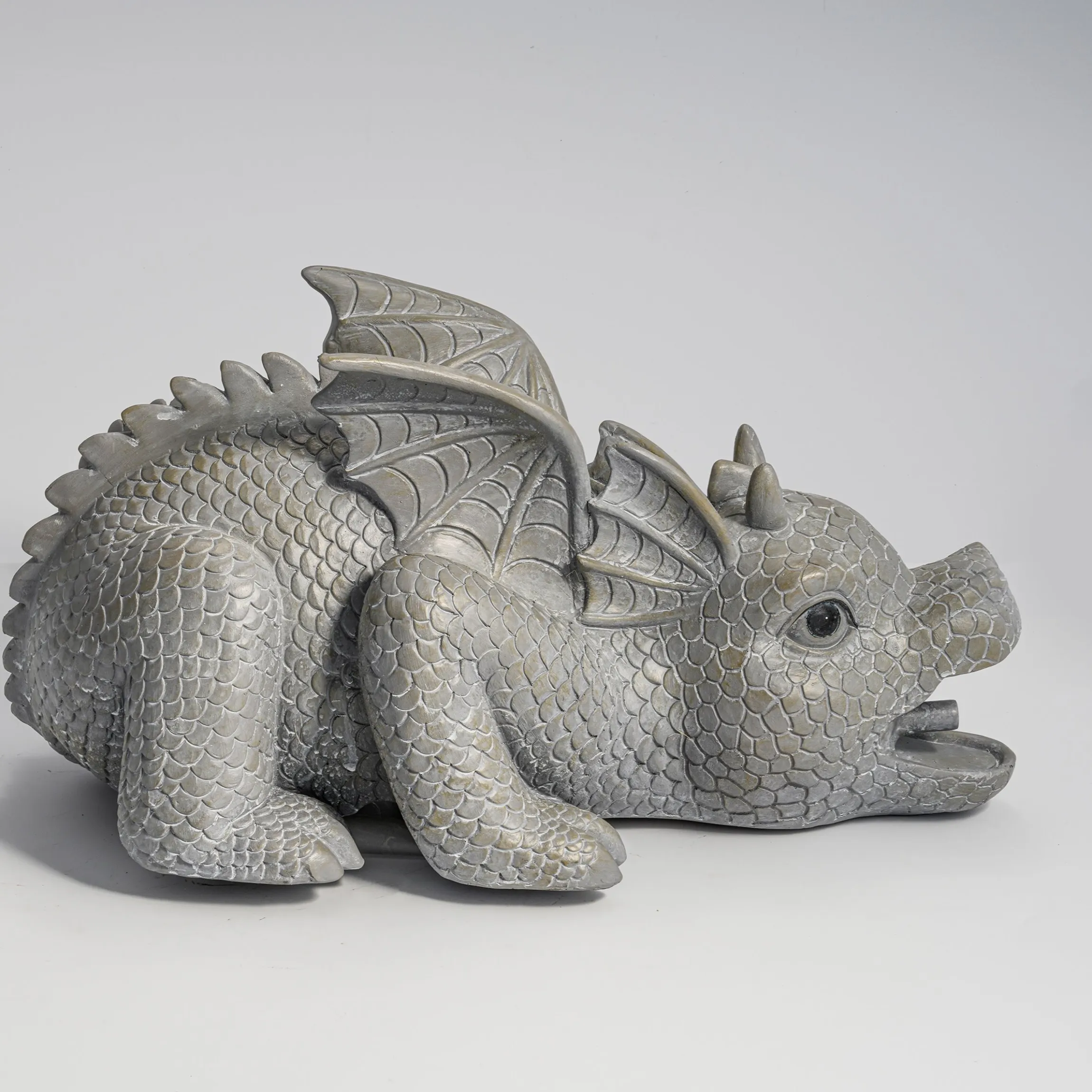 Wasserspeier-Figur Drache Grisu