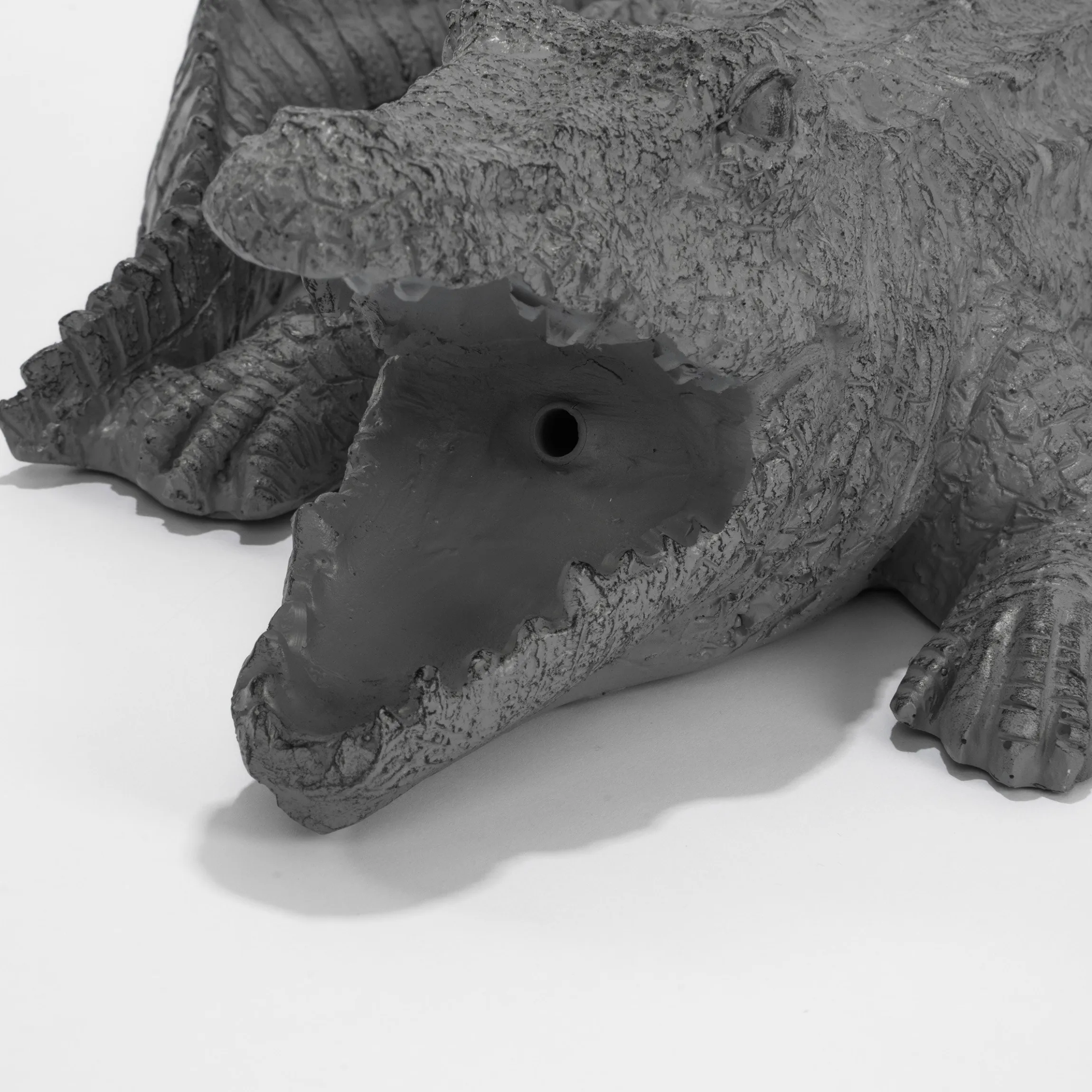 Wasserspeier-Figur Krokodil Klaus