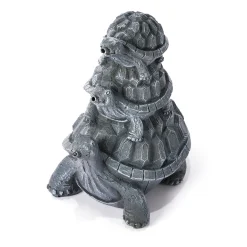 Wasserspeier-Figur Schildkröten Trio