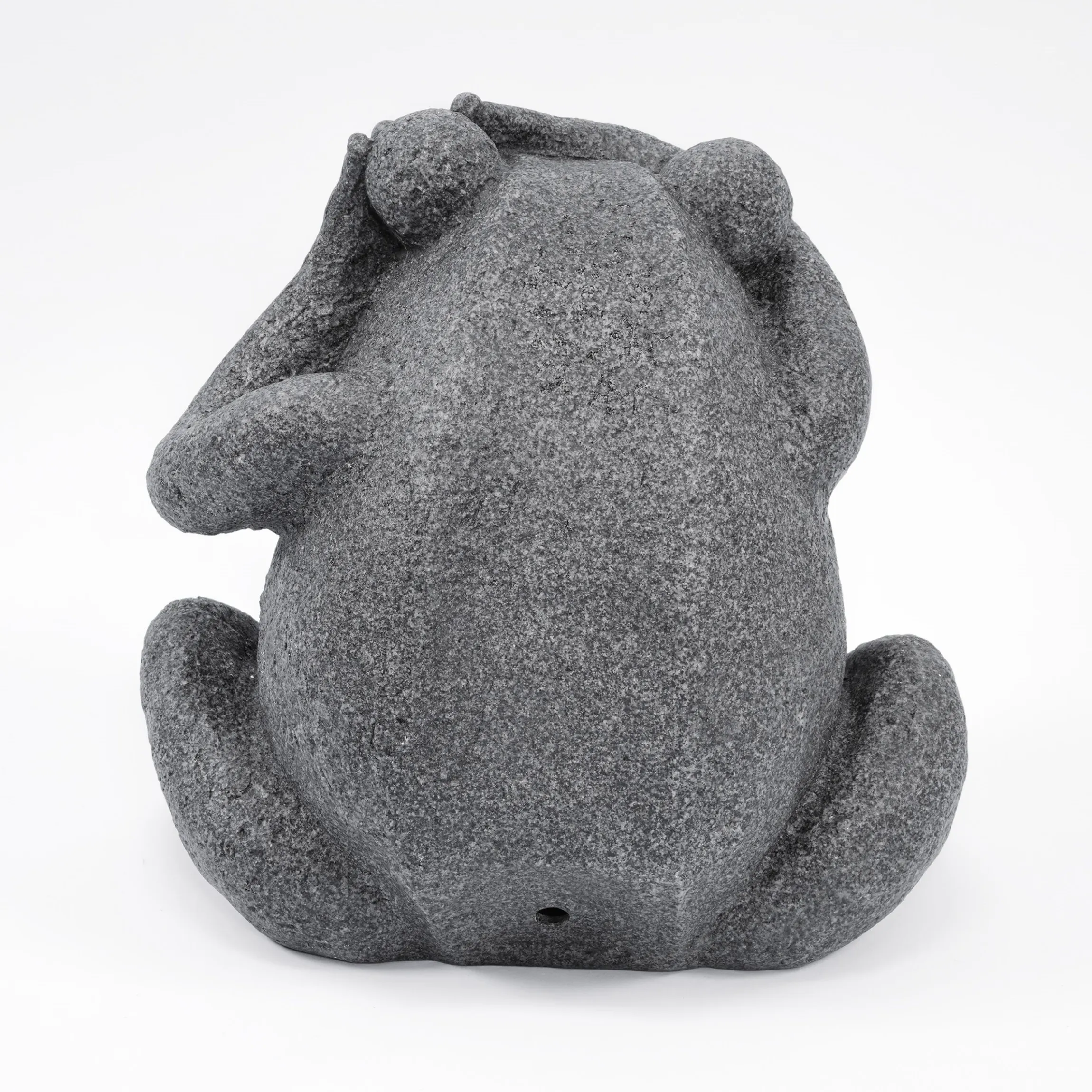Wasserspeier-Figur sitzender Frosch