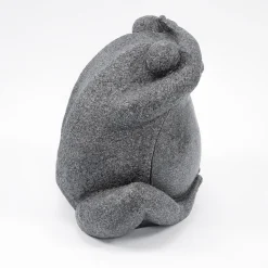 Wasserspeier-Figur sitzender Frosch